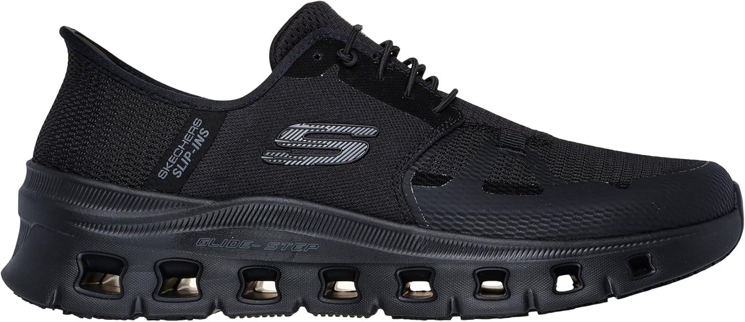 imageSkechers Mens SlipResistant GlideStep Pro Slipins Work SneakersBlack