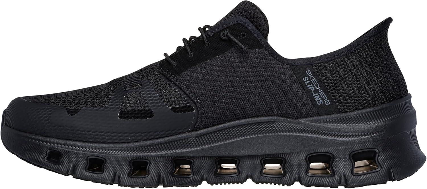 imageSkechers Mens SlipResistant GlideStep Pro Slipins Work SneakersBlack