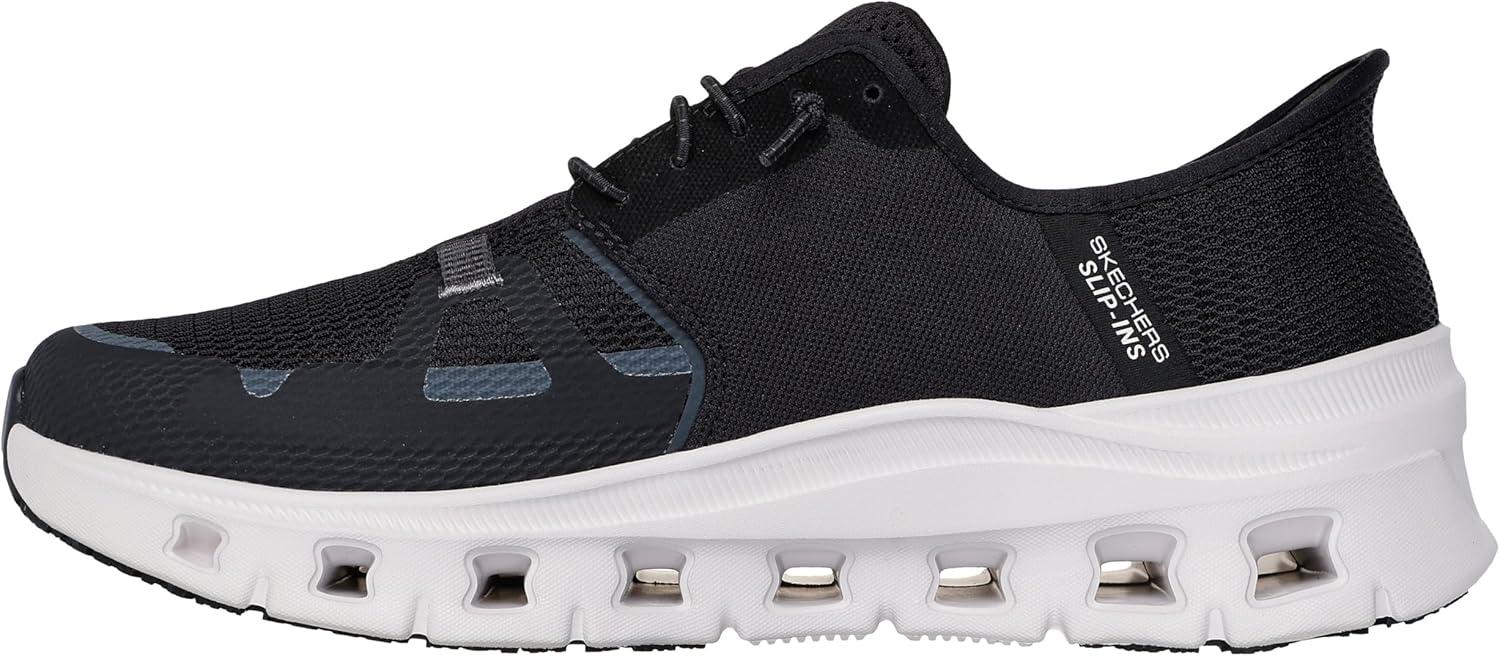 imageSkechers Mens SlipResistant GlideStep Pro Slipins Work SneakersBlackGrey