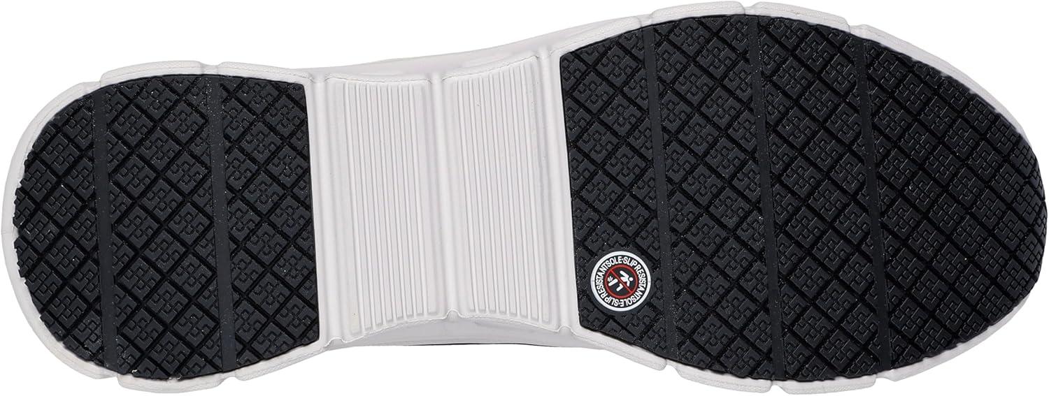 imageSkechers Mens SlipResistant GlideStep Pro Slipins Work SneakersBlackGrey
