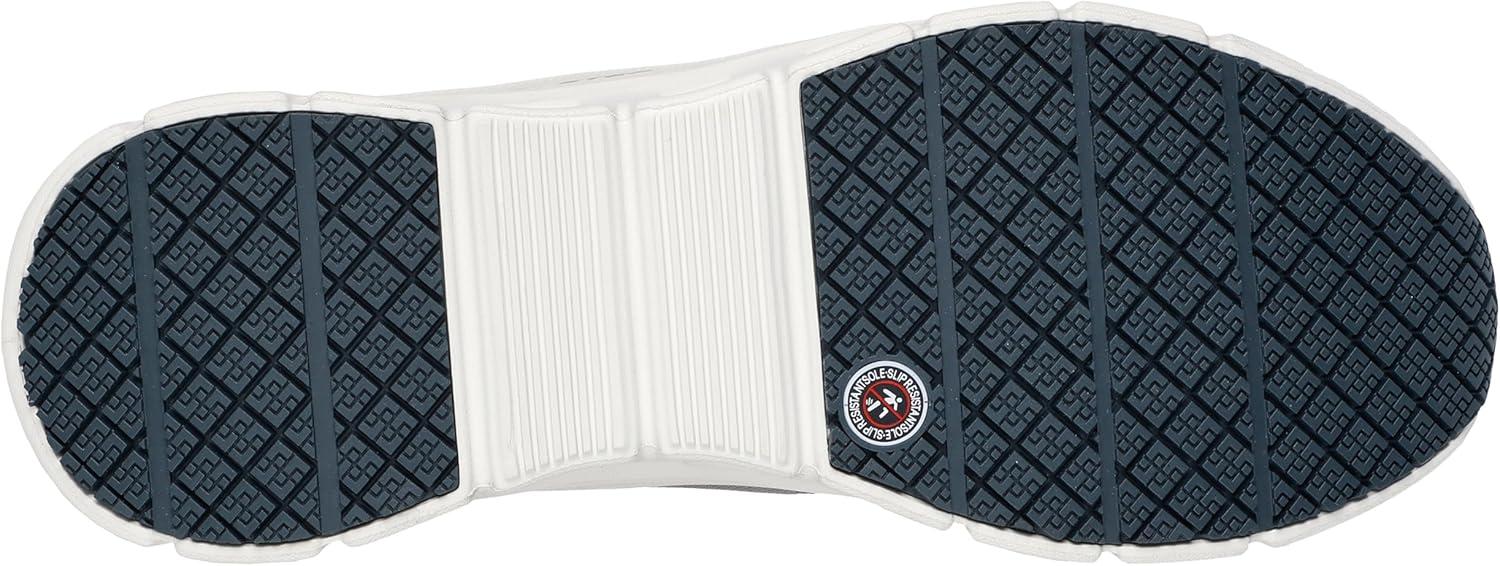 imageSkechers Mens SlipResistant GlideStep Pro Slipins Work SneakersGrayCharcoal