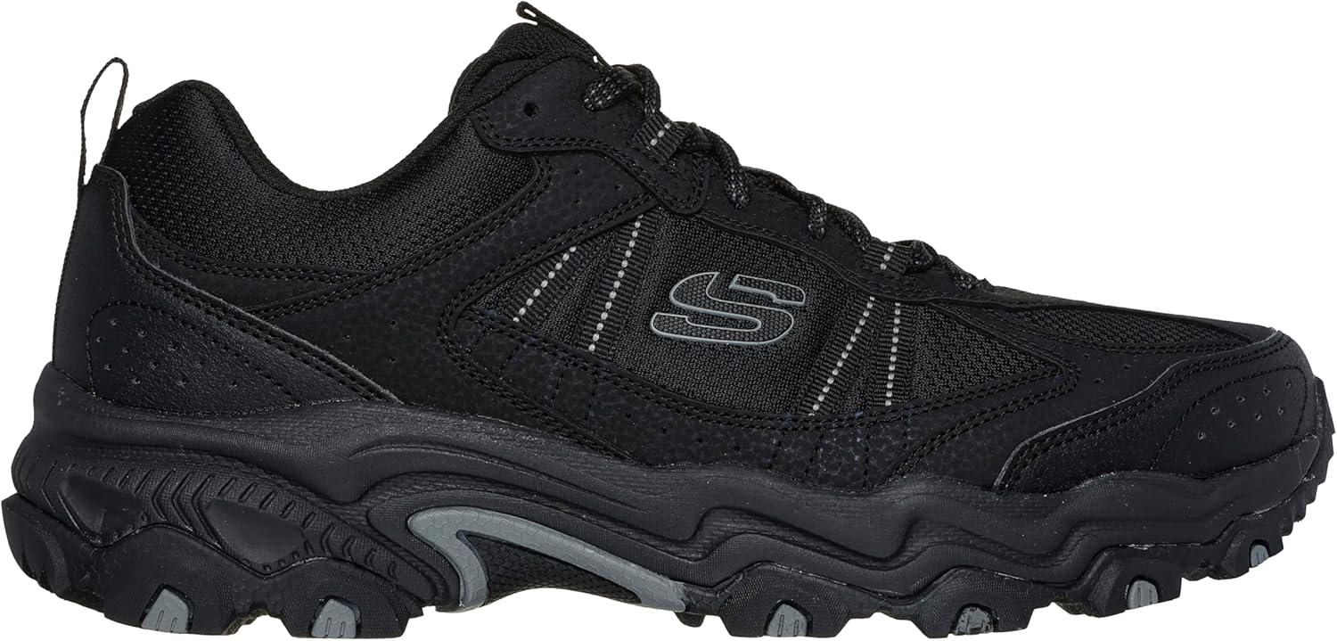 imageSkechers Mens Stamina Upper Stitch SneakersBlack