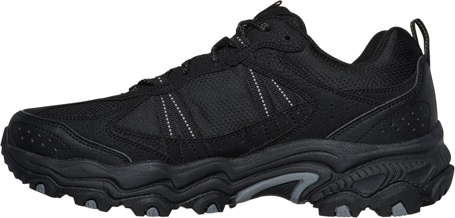 imageSkechers Mens Stamina Upper Stitch SneakersBlack