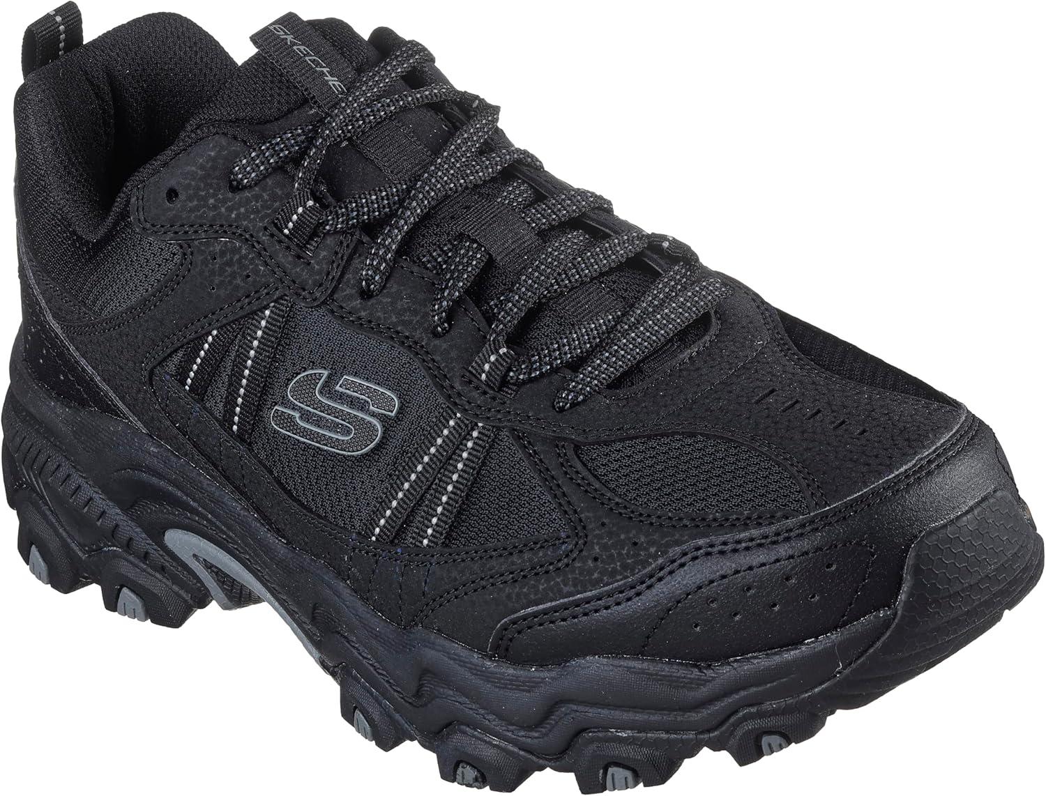 imageSkechers Mens Stamina Upper Stitch SneakersBlack