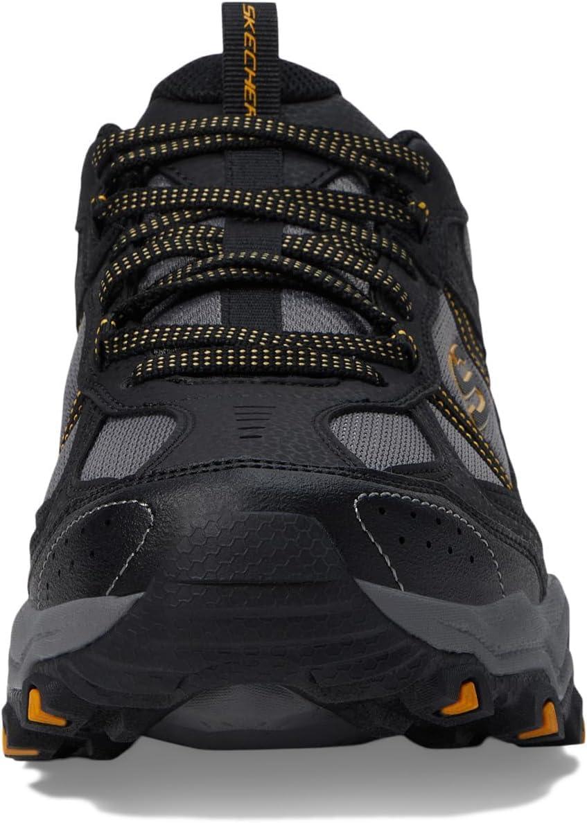 imageSkechers Mens Stamina Upper Stitch SneakersBlackCharcoal