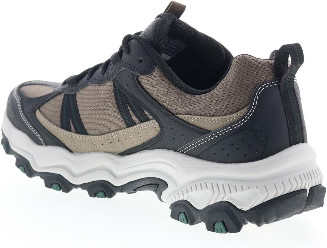 imageSkechers Mens Stamina Upper Stitch SneakersBrown Black