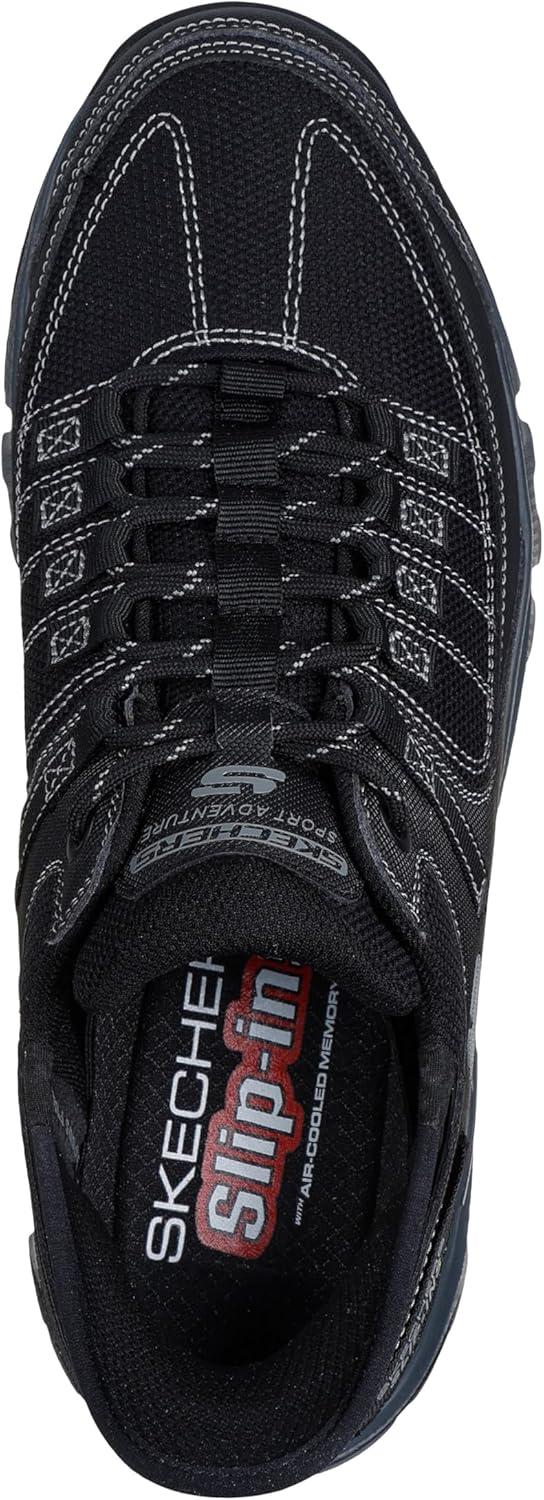 imageSkechers Mens Summits SlipOn SneakersBlackCharcoal