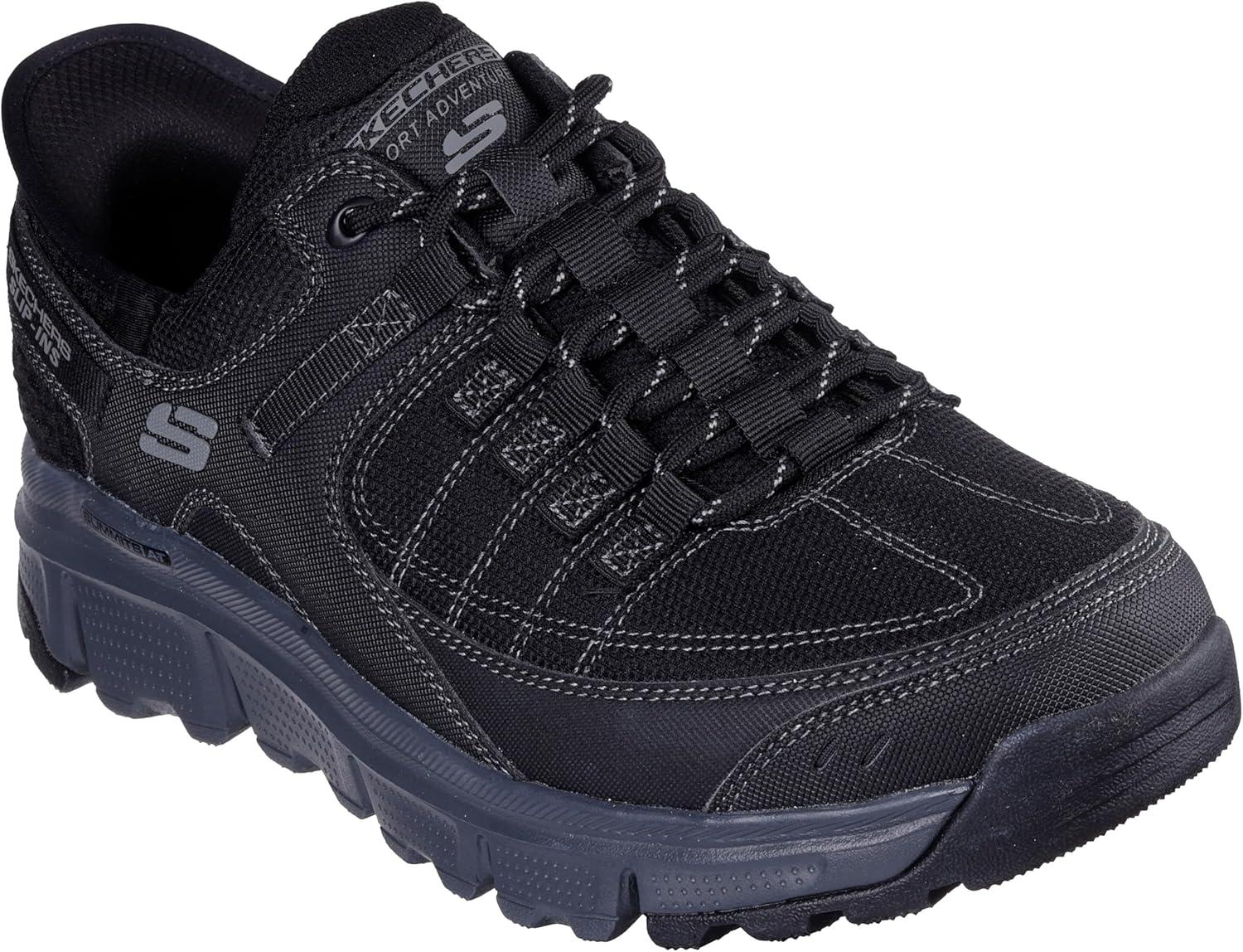 imageSkechers Mens Summits SlipOn SneakersBlackCharcoal