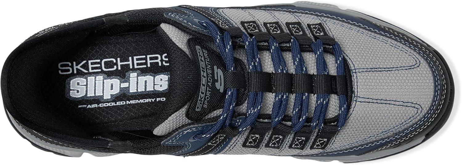 imageSkechers Mens Summits SlipOn SneakersGrayNavy