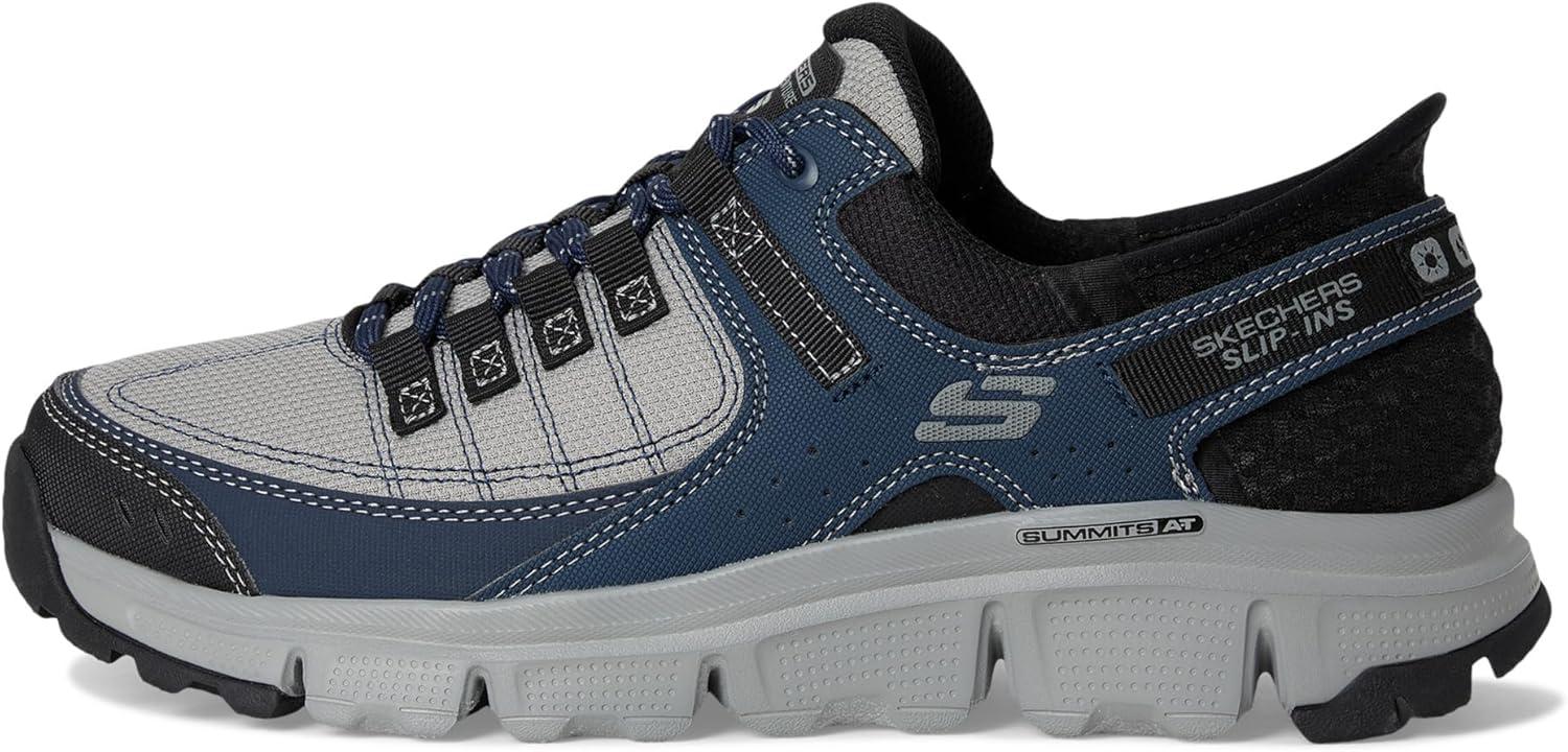 imageSkechers Mens Summits SlipOn SneakersGrayNavy