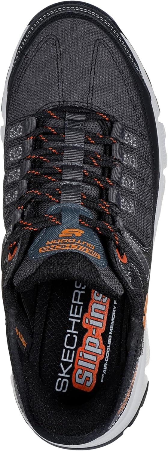 imageSkechers Mens Summits SlipOn SneakersGrayOrange