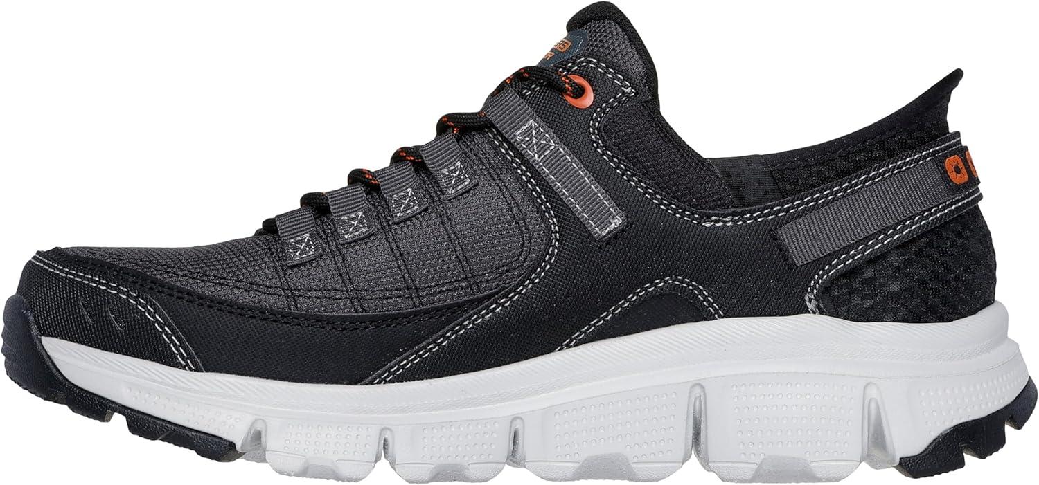 imageSkechers Mens Summits SlipOn SneakersGrayOrange