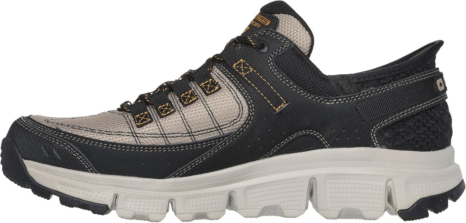 imageSkechers Mens Summits SlipOn SneakersTaupeBlack