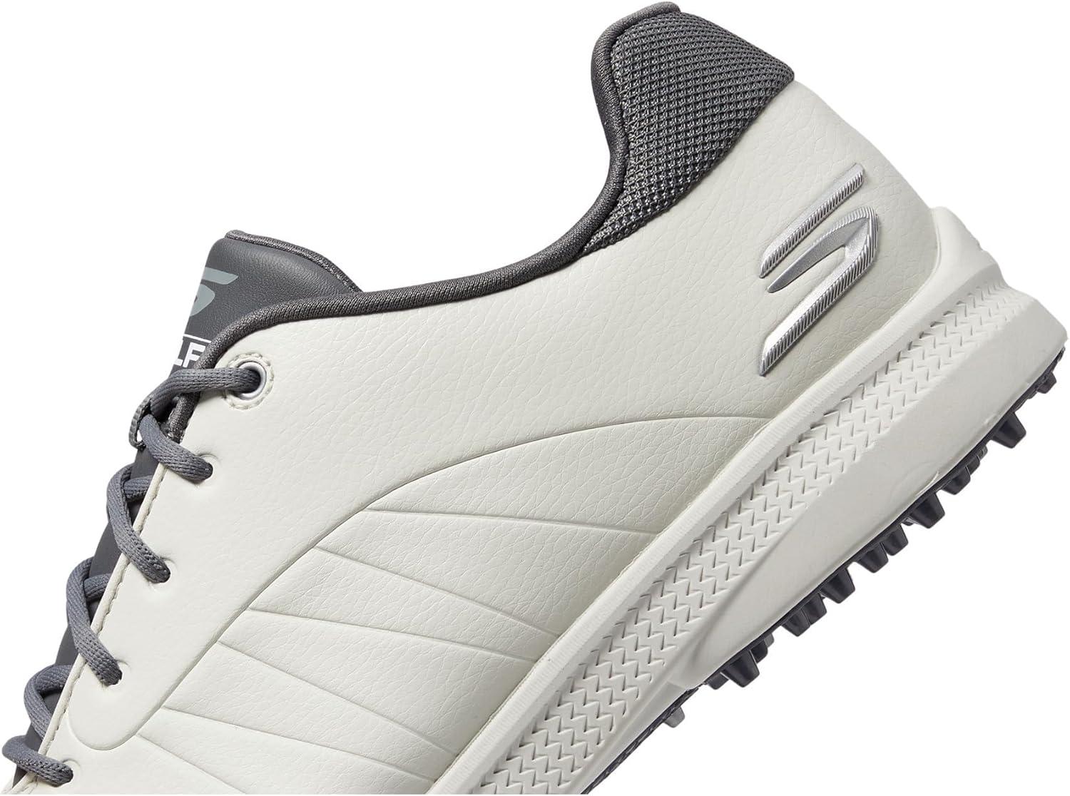 imageSkechers Mens Tempo Spikeless Waterproof Lightweight Golf ShoeNaturalGray