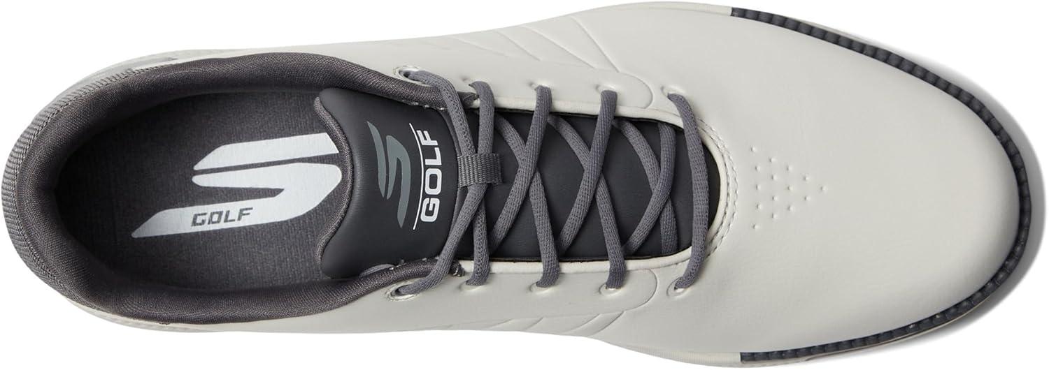 imageSkechers Mens Tempo Spikeless Waterproof Lightweight Golf ShoeNaturalGray
