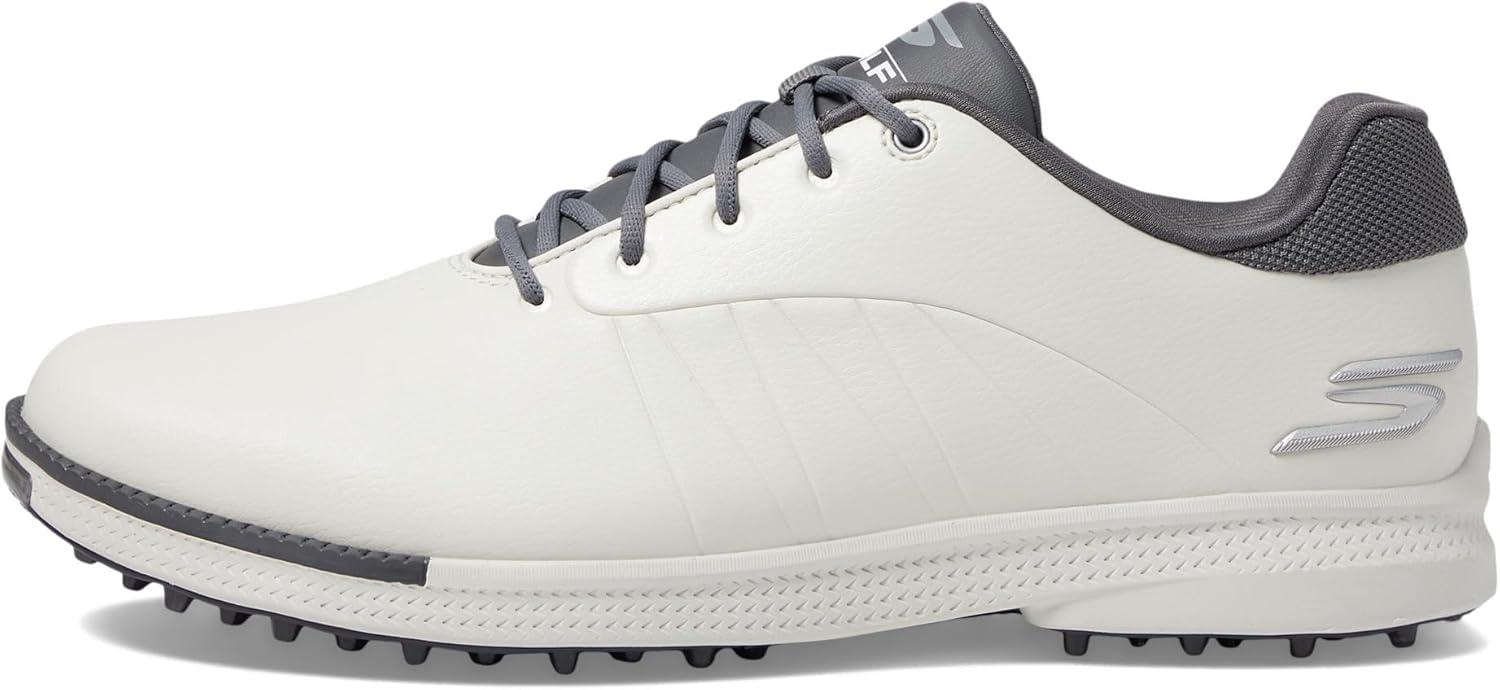 imageSkechers Mens Tempo Spikeless Waterproof Lightweight Golf ShoeNaturalGray