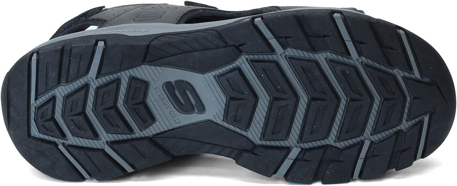 imageSkechers Mens TresmenGaro Open Toe Water SandalCharcoal