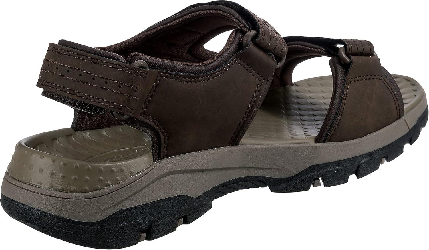 imageSkechers Mens TresmenGaro Open Toe Water SandalChocolate