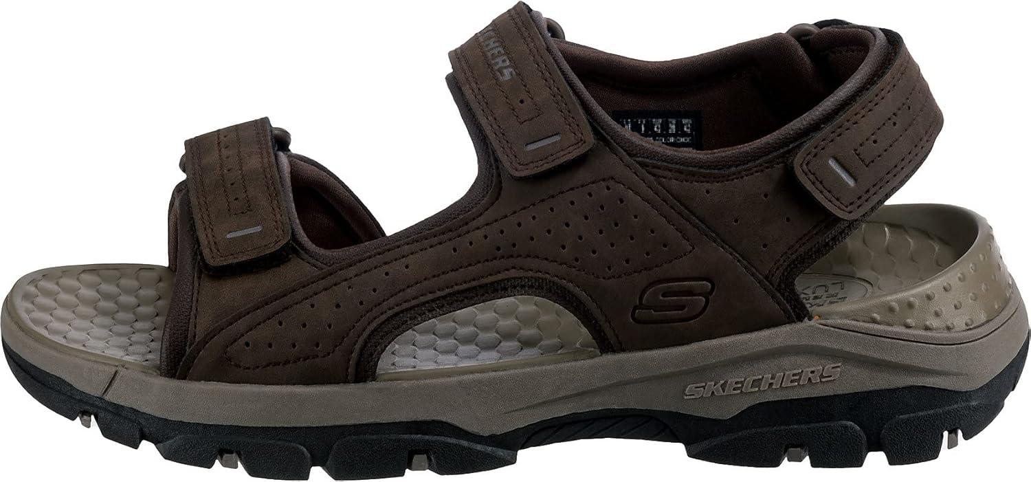 imageSkechers Mens TresmenGaro Open Toe Water SandalChocolate