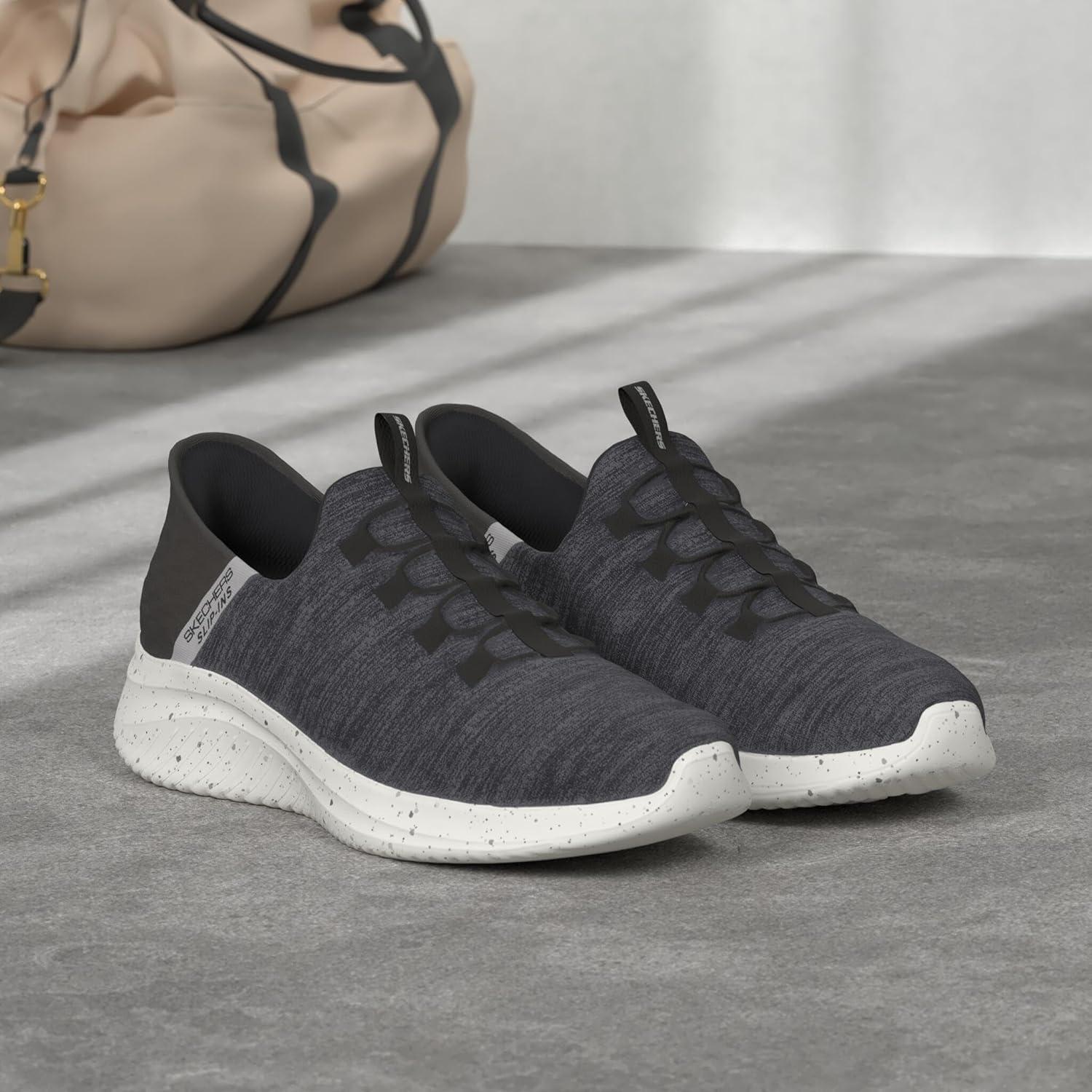 imageSkechers Mens Ultra Flex 30 Right Away Hands Free Slipin SneakerBlack