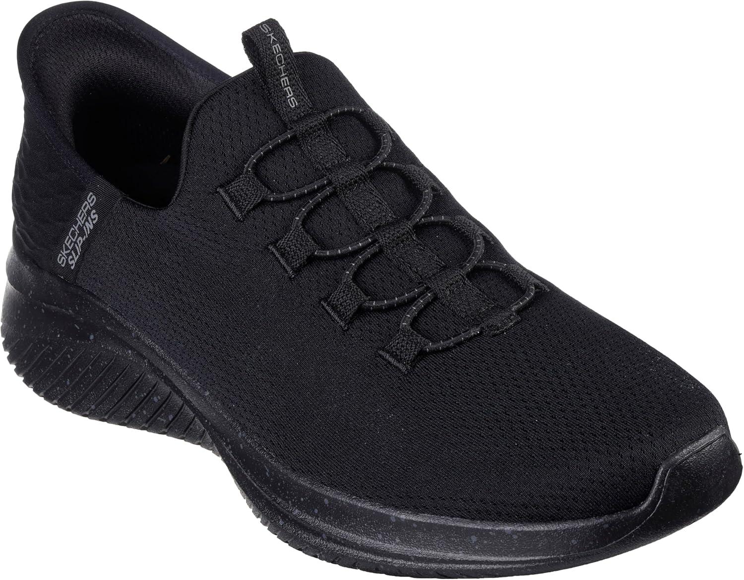 imageSkechers Mens Ultra Flex 30 Right Away Hands Free Slipin SneakerBlackBlack