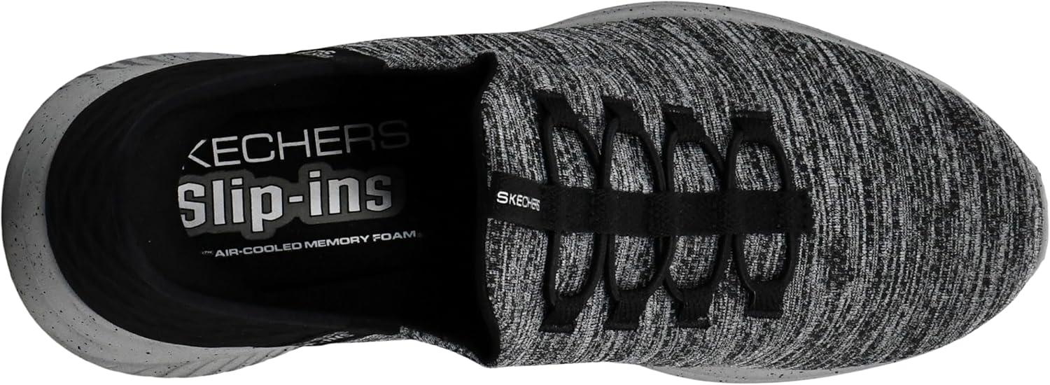 imageSkechers Mens Ultra Flex 30 Right Away Hands Free Slipin SneakerBlackCharcoal