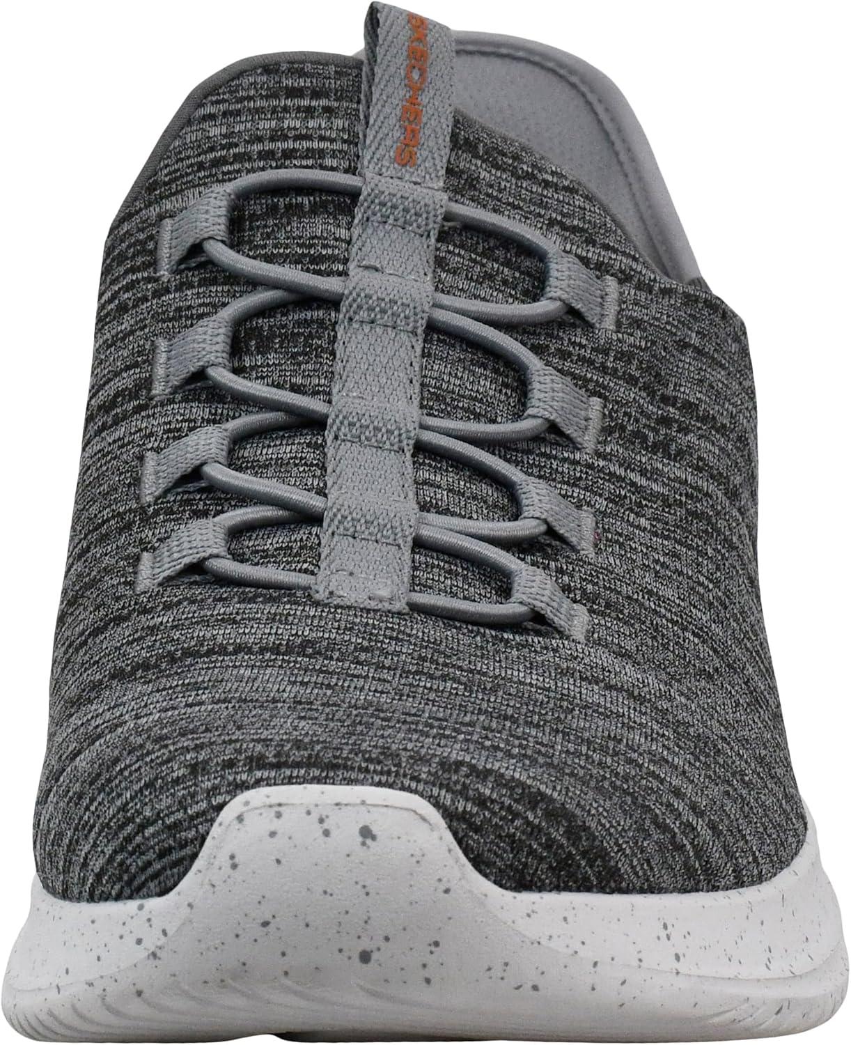 imageSkechers Mens Ultra Flex 30 Right Away Hands Free Slipin SneakerCharcoalOrange