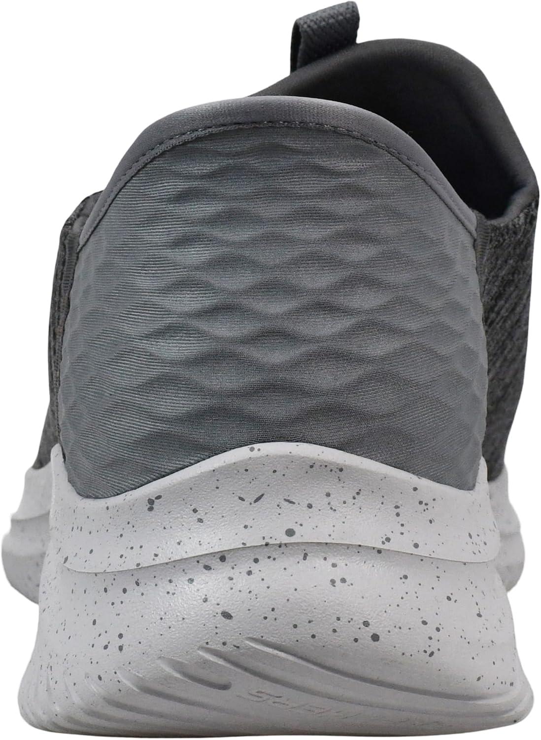 imageSkechers Mens Ultra Flex 30 Right Away Hands Free Slipin SneakerCharcoalOrange