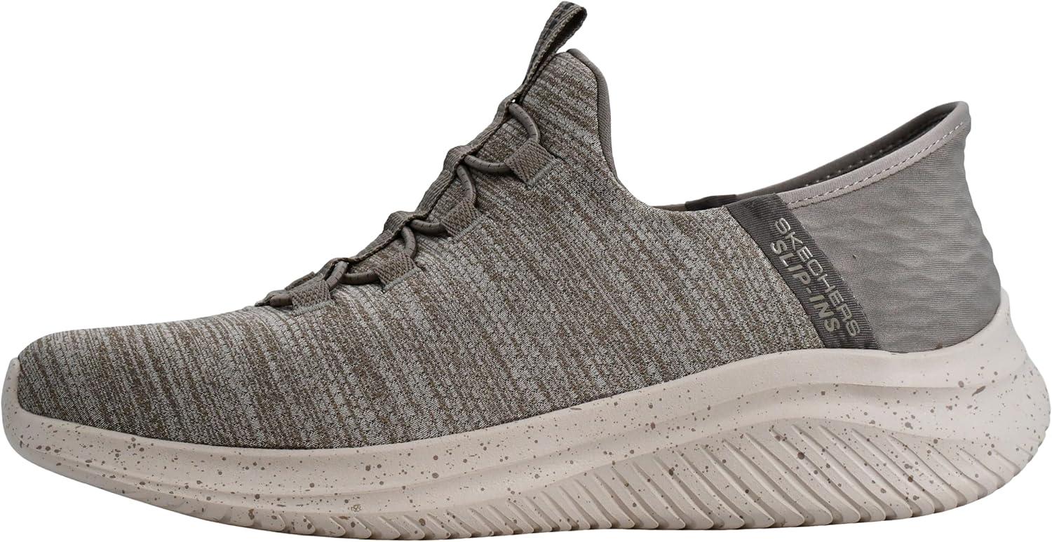 imageSkechers Mens Ultra Flex 30 Right Away Hands Free Slipin SneakerTaupe