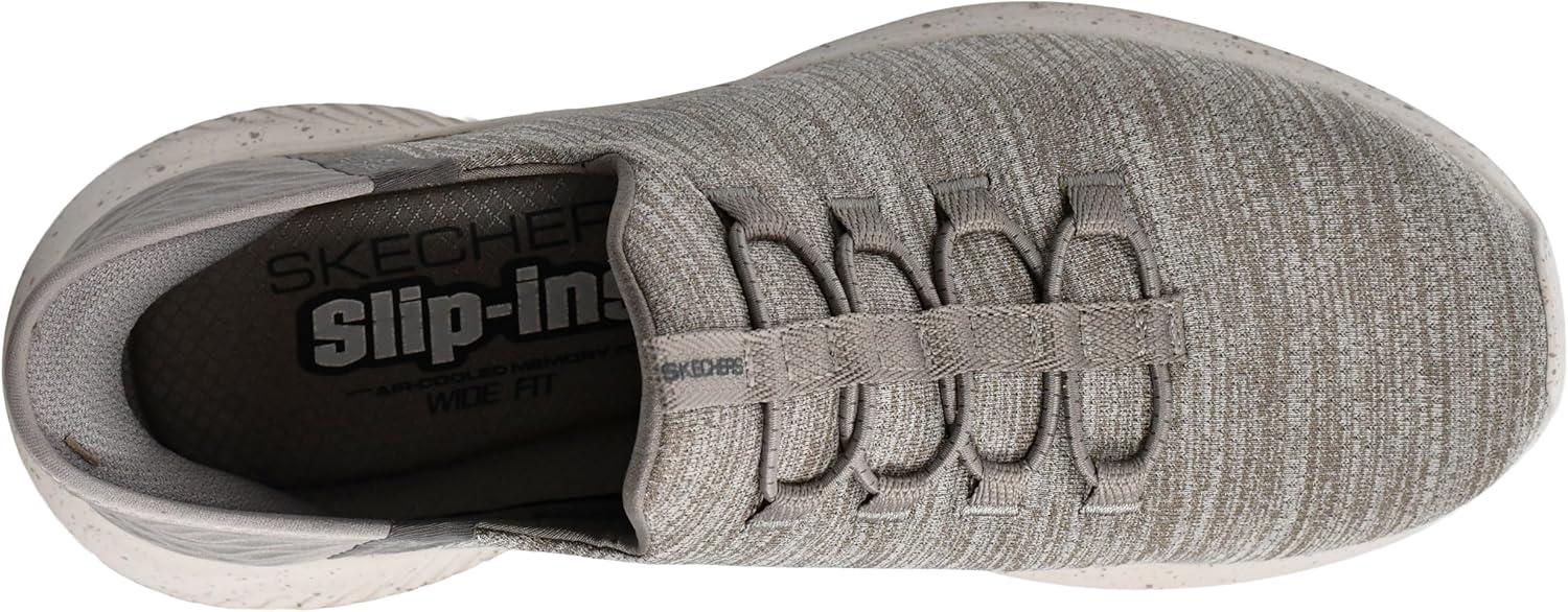 imageSkechers Mens Ultra Flex 30 Right Away Hands Free Slipin SneakerTaupe