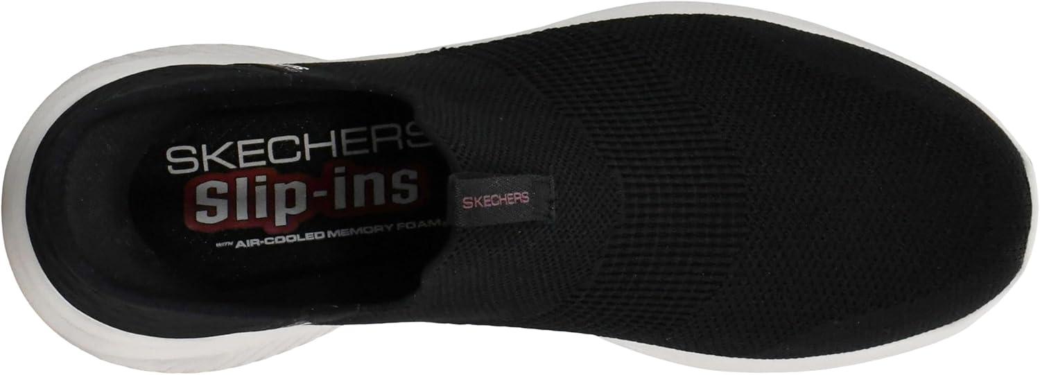 imageSkechers Mens Ultra Flex 30 Smooth Step Slipin SneakersBlackBlack