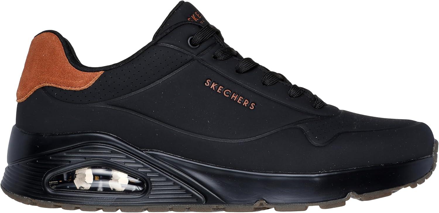 imageSkechers Mens Uno Suited on AirBlackBlack