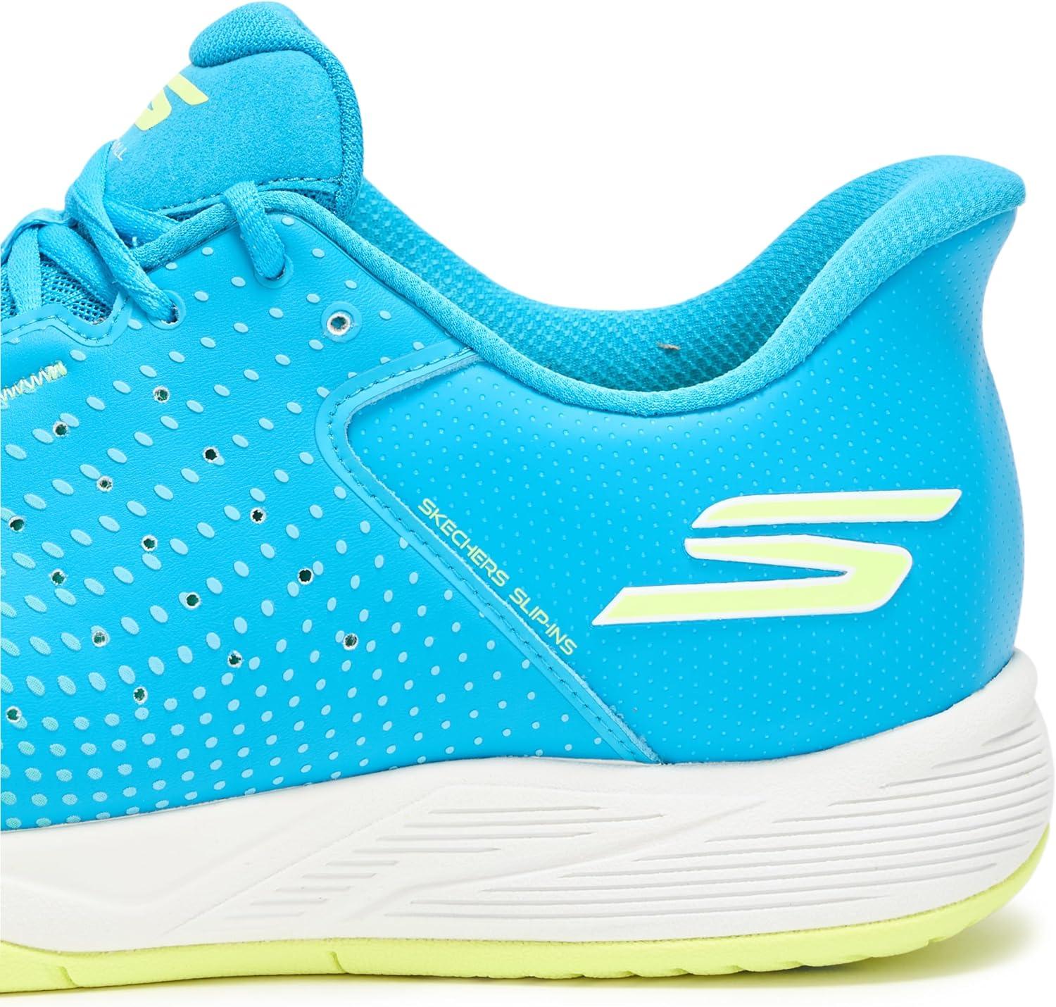 imageSkechers Mens Viper Court ReloadBlueLime