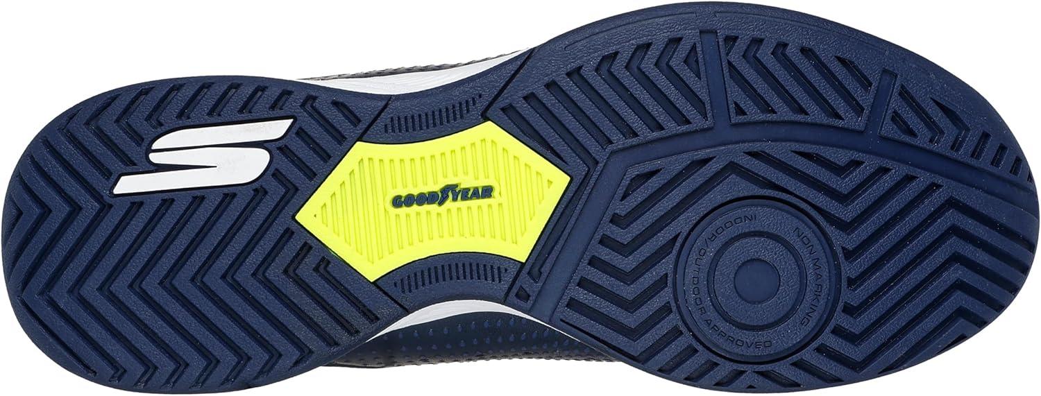 imageSkechers Mens Viper Court ReloadNavyYellow
