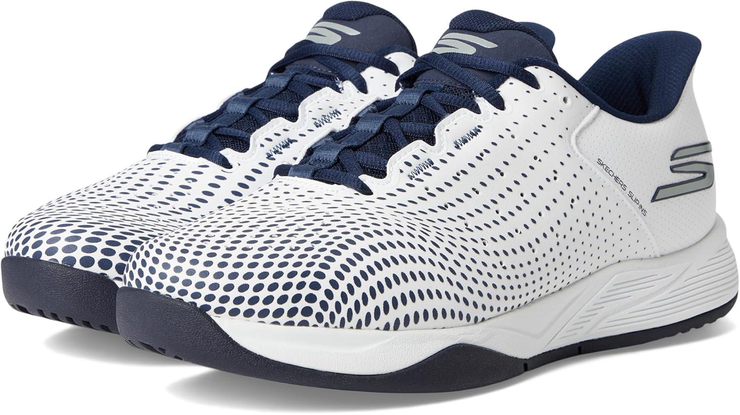 imageSkechers Mens Viper Court ReloadWhiteNavy