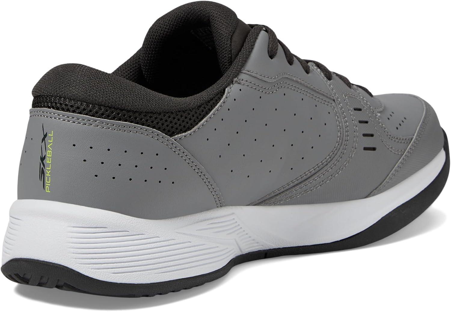 imageSkechers Mens Viper Court Smash PickleballGreyLime