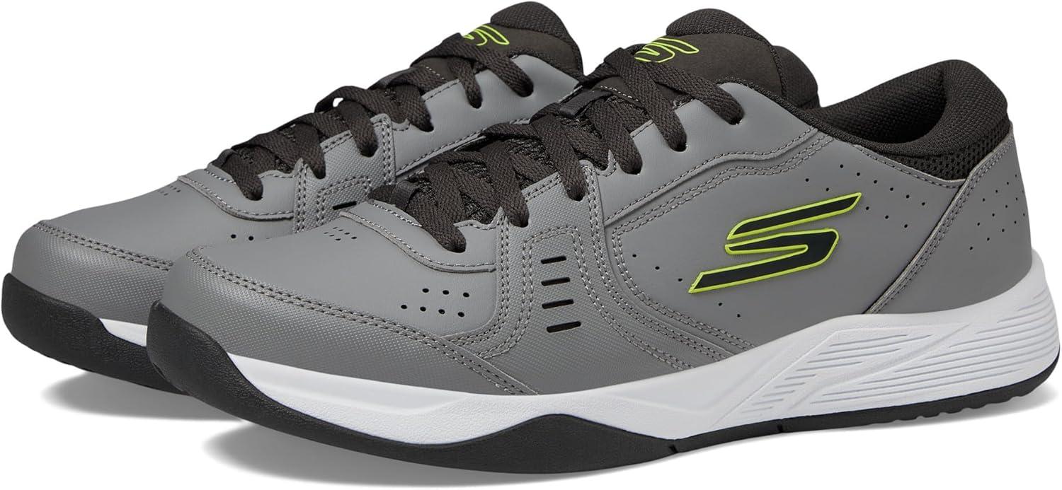 imageSkechers Mens Viper Court Smash PickleballGreyLime