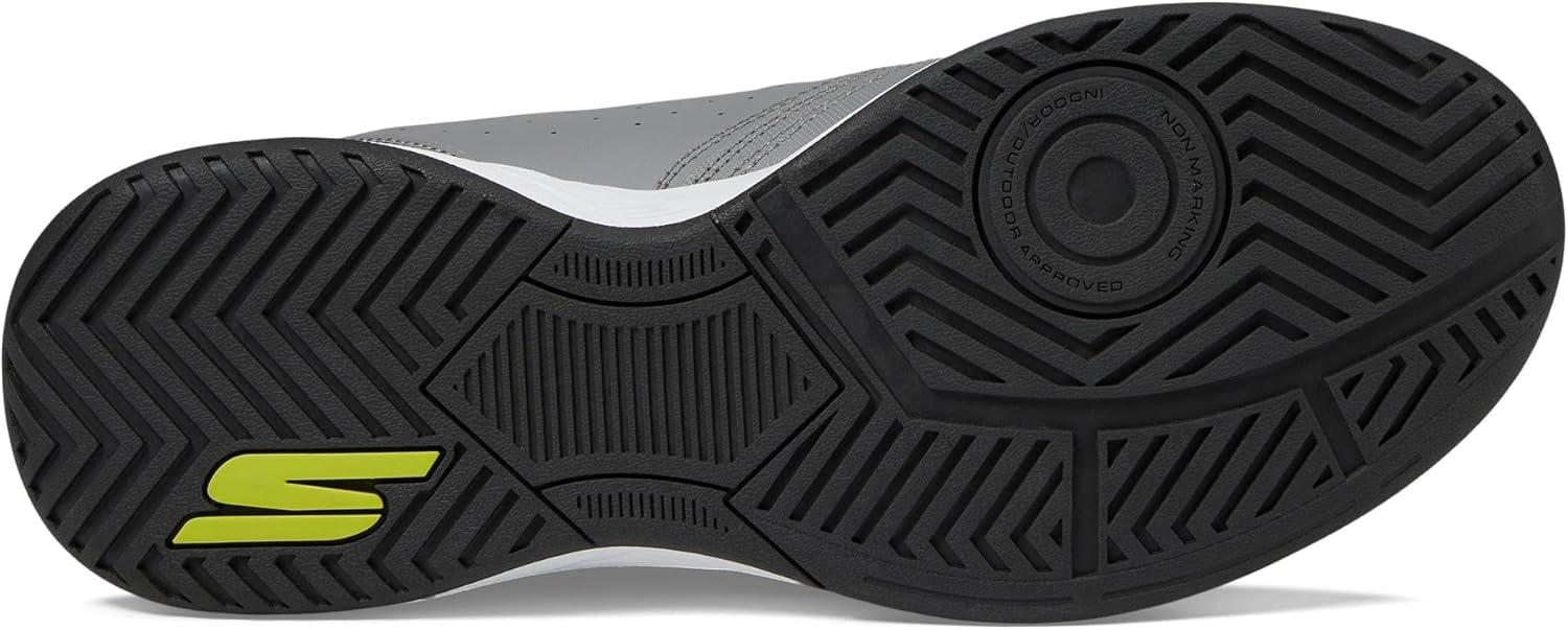 imageSkechers Mens Viper Court Smash PickleballGreyLime