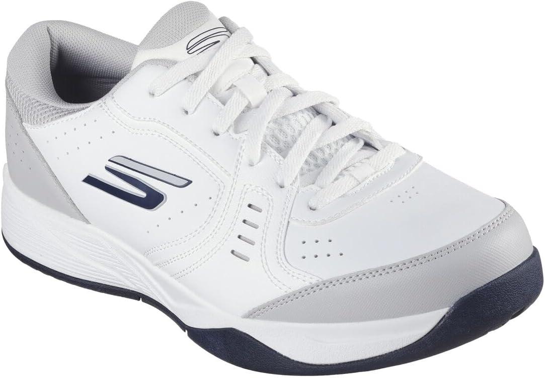 imageSkechers Mens Viper Court Smash PickleballWhiteGrey