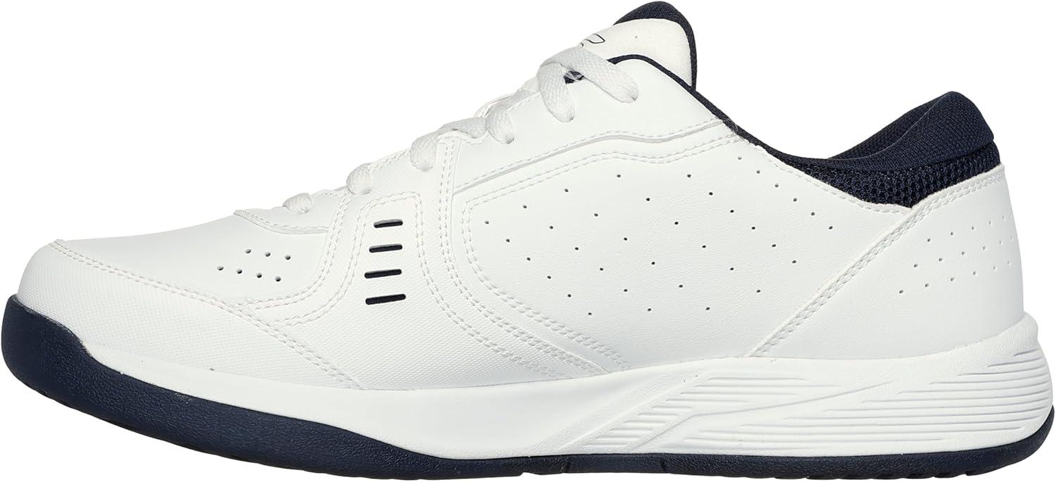 imageSkechers Mens Viper Court Smash PickleballWhiteNavyRed