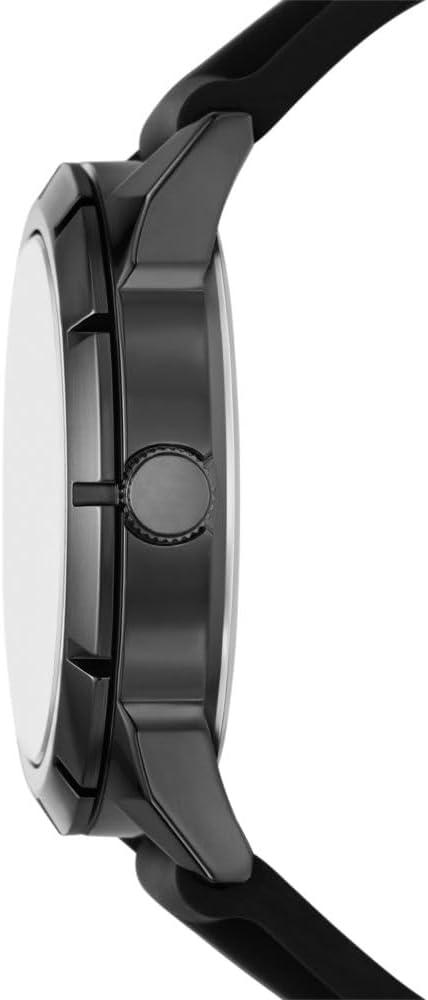 imageSkechers Mens Watch and Stackable Bracelet or Interchangeable Band Gift SetBlack SiliconeBraid