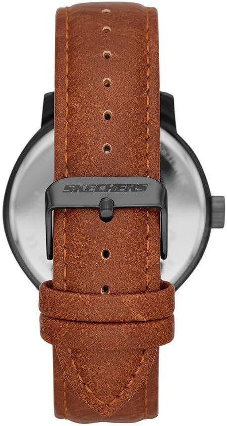 imageSkechers Mens Watch and Stackable Bracelet or Interchangeable Band Gift SetBlackCamo Band Set