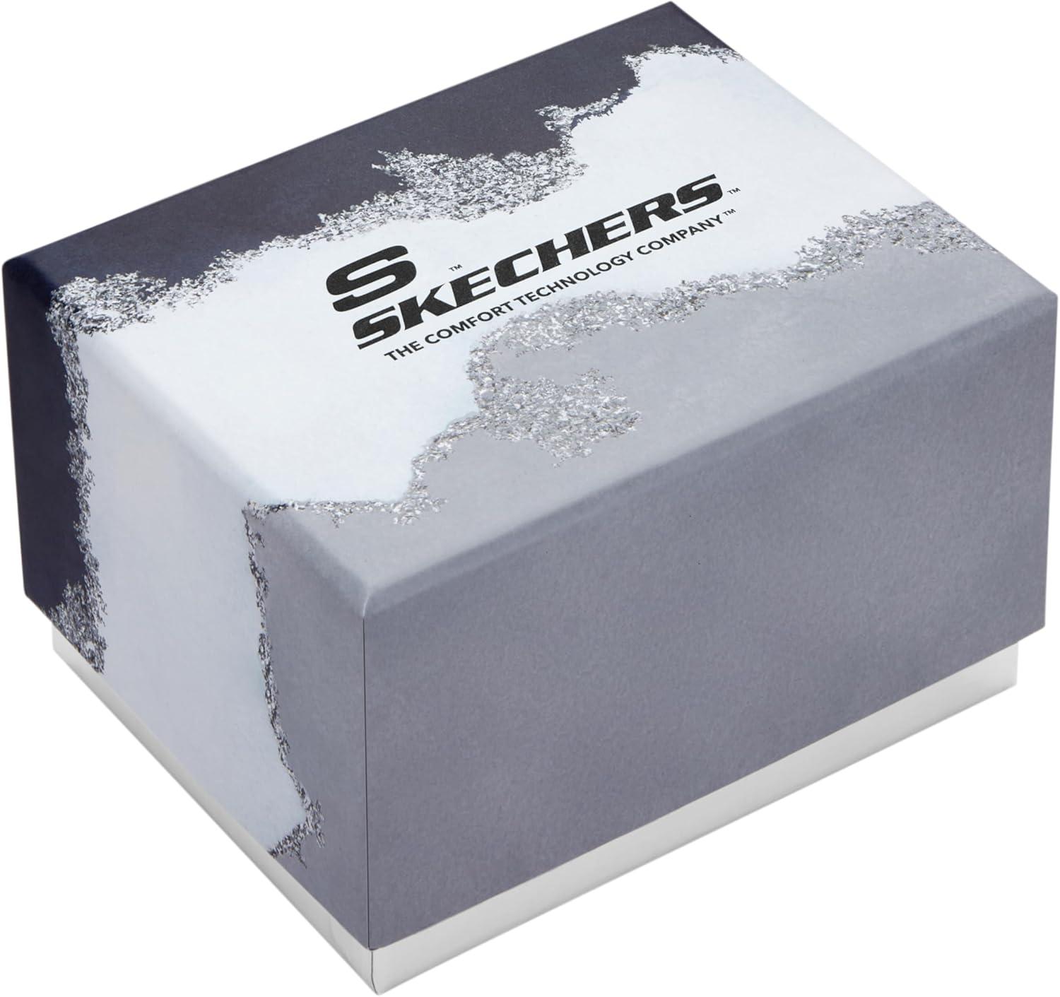 imageSkechers Mens Watch and Stackable Bracelet or Interchangeable Band Gift SetBlackGunmetal