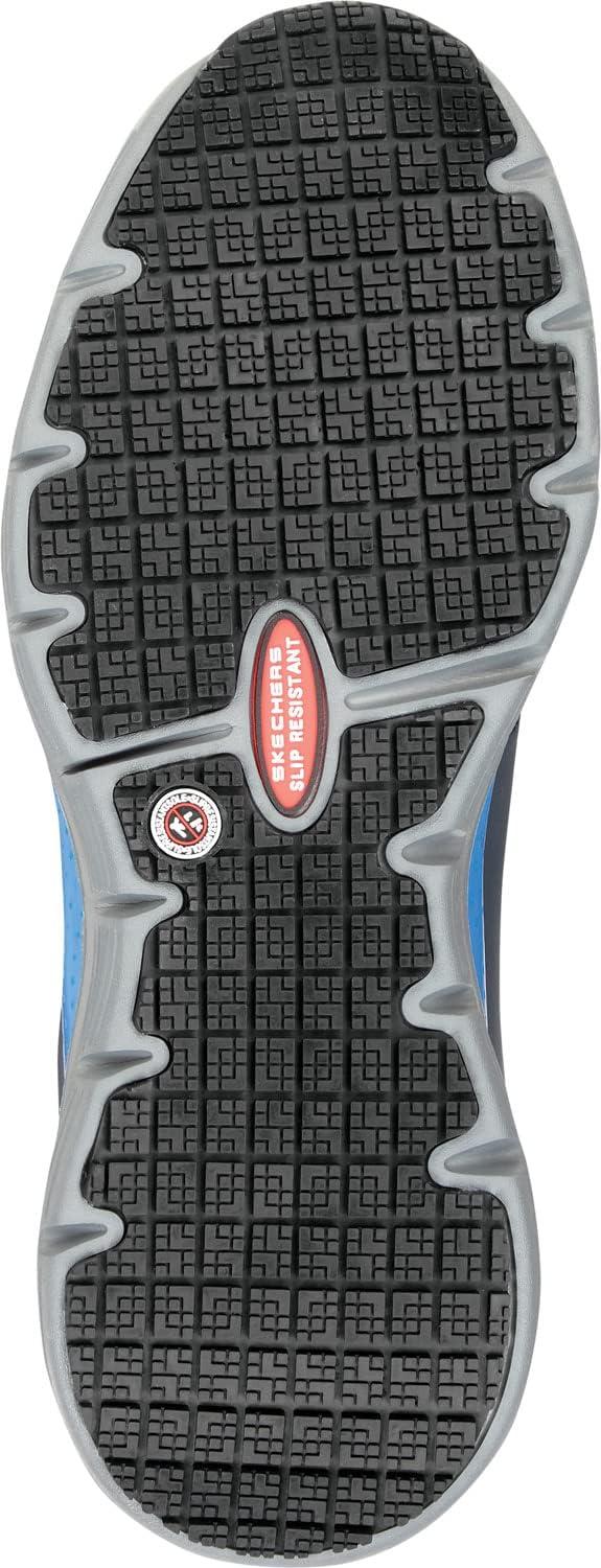 imageSkechers Mens Work Arch Fit 20 Slip Resistant Laceup Sneakers for MenBeau Navy Blue