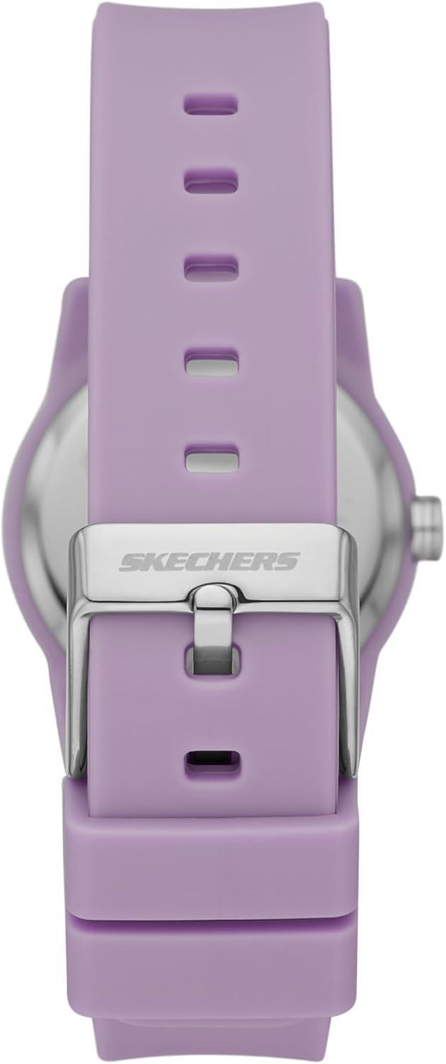 imageSkechers Rosencrans Mini Metal or Silicone Analog Watch for WomenLavender