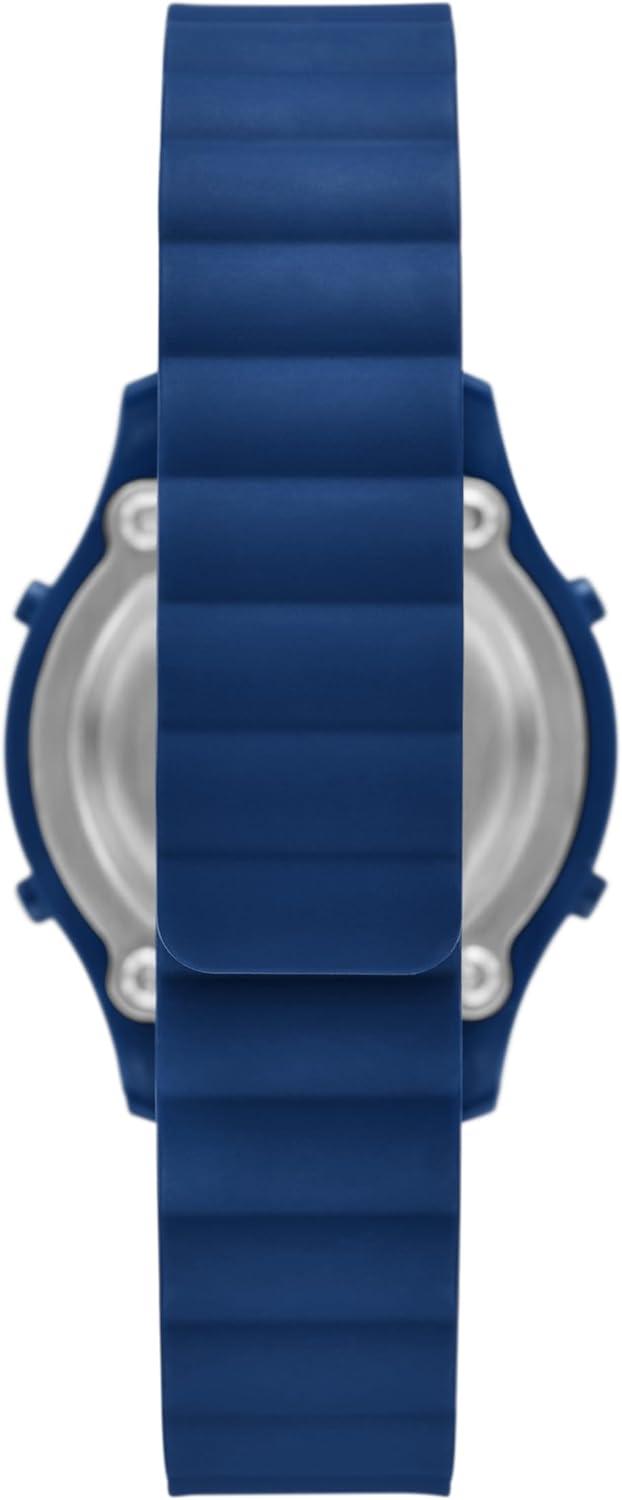 imageSkechers Rosencrans Silicone Digital Watch for WomenBlue Slipins