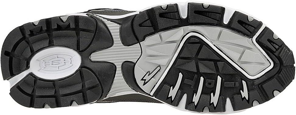 imageSkechers Sport Mens Stamina Nuovo Cutback LaceUp SneakerCharcoalBlack105 M US