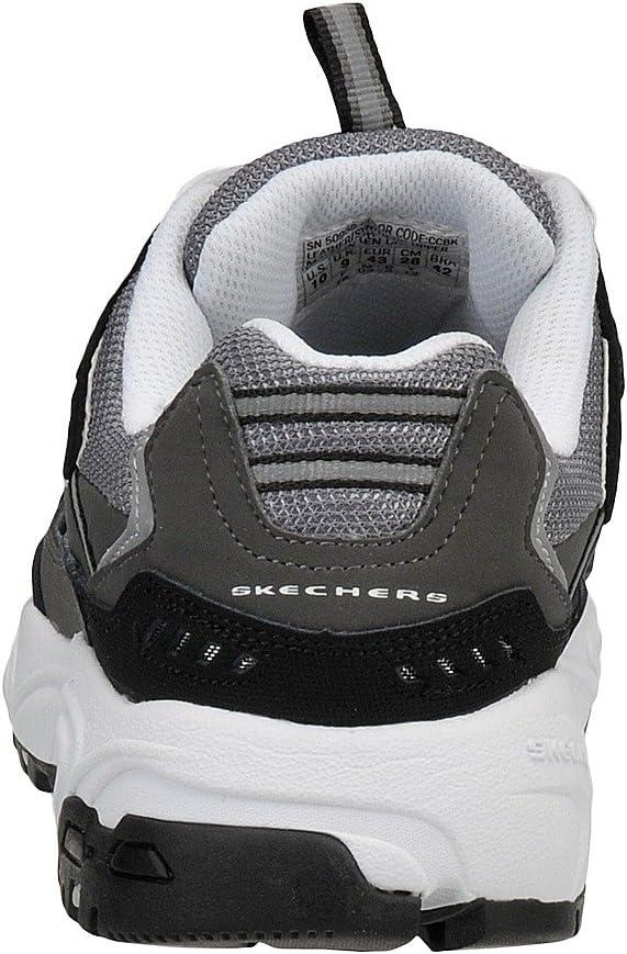 imageSkechers Sport Mens Stamina Nuovo Cutback LaceUp SneakerCharcoalBlack105 M US