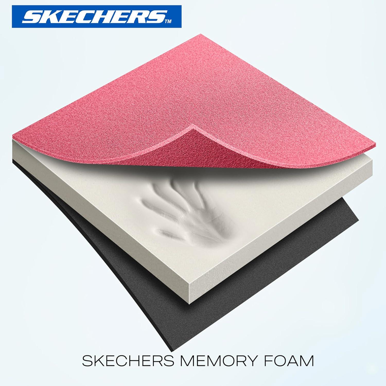 imageSkechers Steering Wheel CoverMemory Foam Car Steering Wheel Cover14515inch AntiSlip Safety Comfortable Desgin Universal Accessory for Diverse Cars TruckSUV Black ampamp RedPink