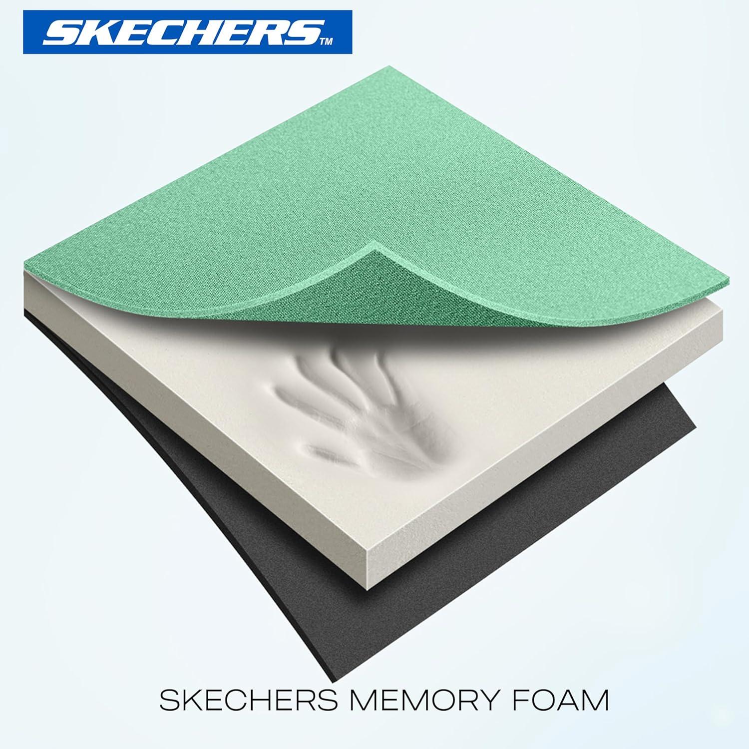 imageSkechers Steering Wheel CoverMemory Foam Car Steering Wheel Cover14515inch AntiSlip Safety Comfortable Desgin Universal Accessory for Diverse Cars TruckSUV Black ampamp RedGreen